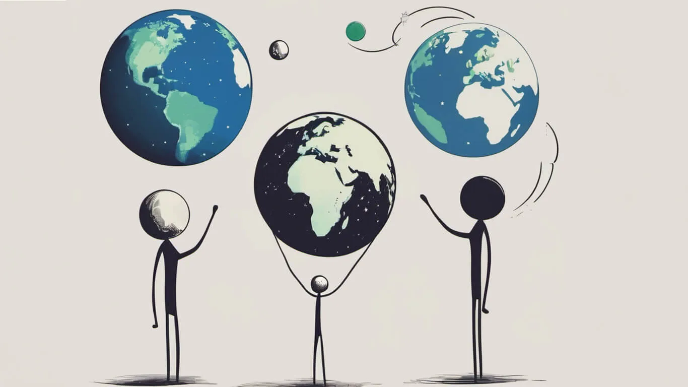 image represents technical documentation all over the world