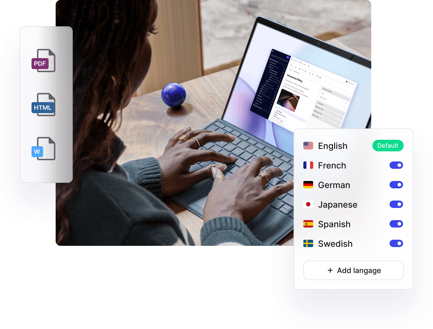 Translation management in Paligo