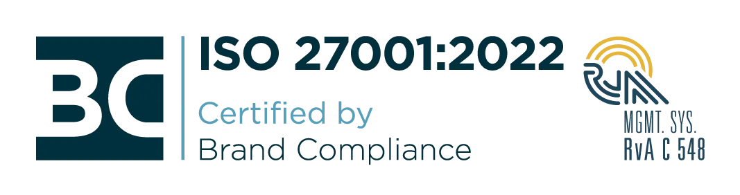Brand Compliance certified — ISO 27001:2022