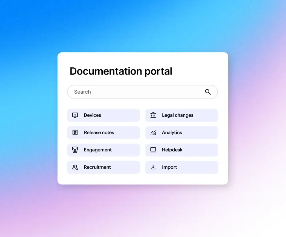 A branded documentation portal built in Paligo CDP
