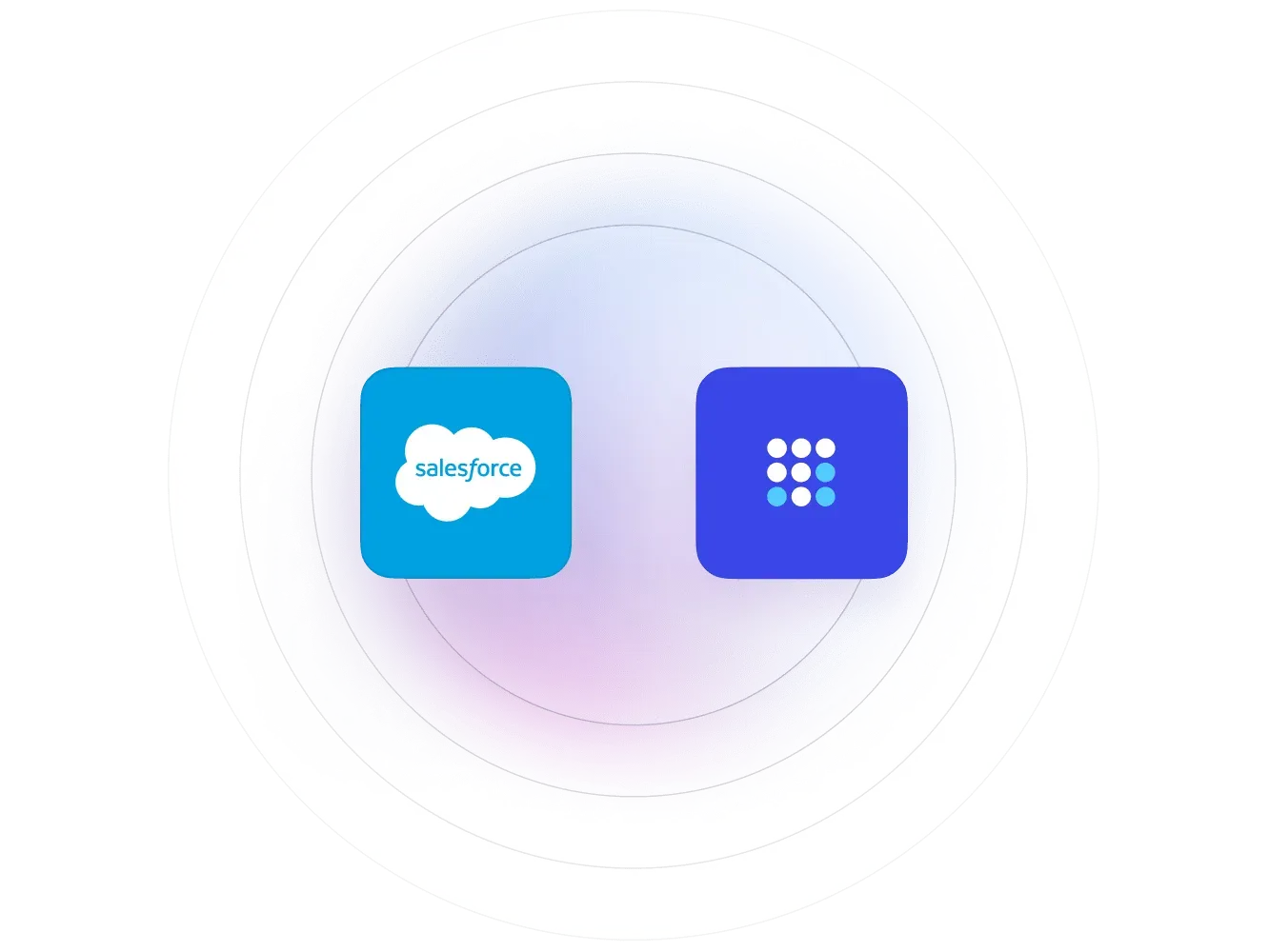 Salesforce and Paligo logos