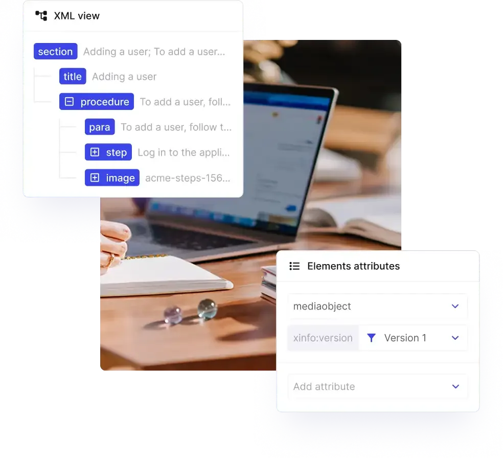 Topic-based structured content in Paligo