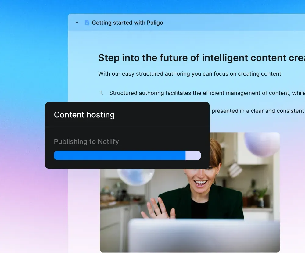 Web content hosting without complexity