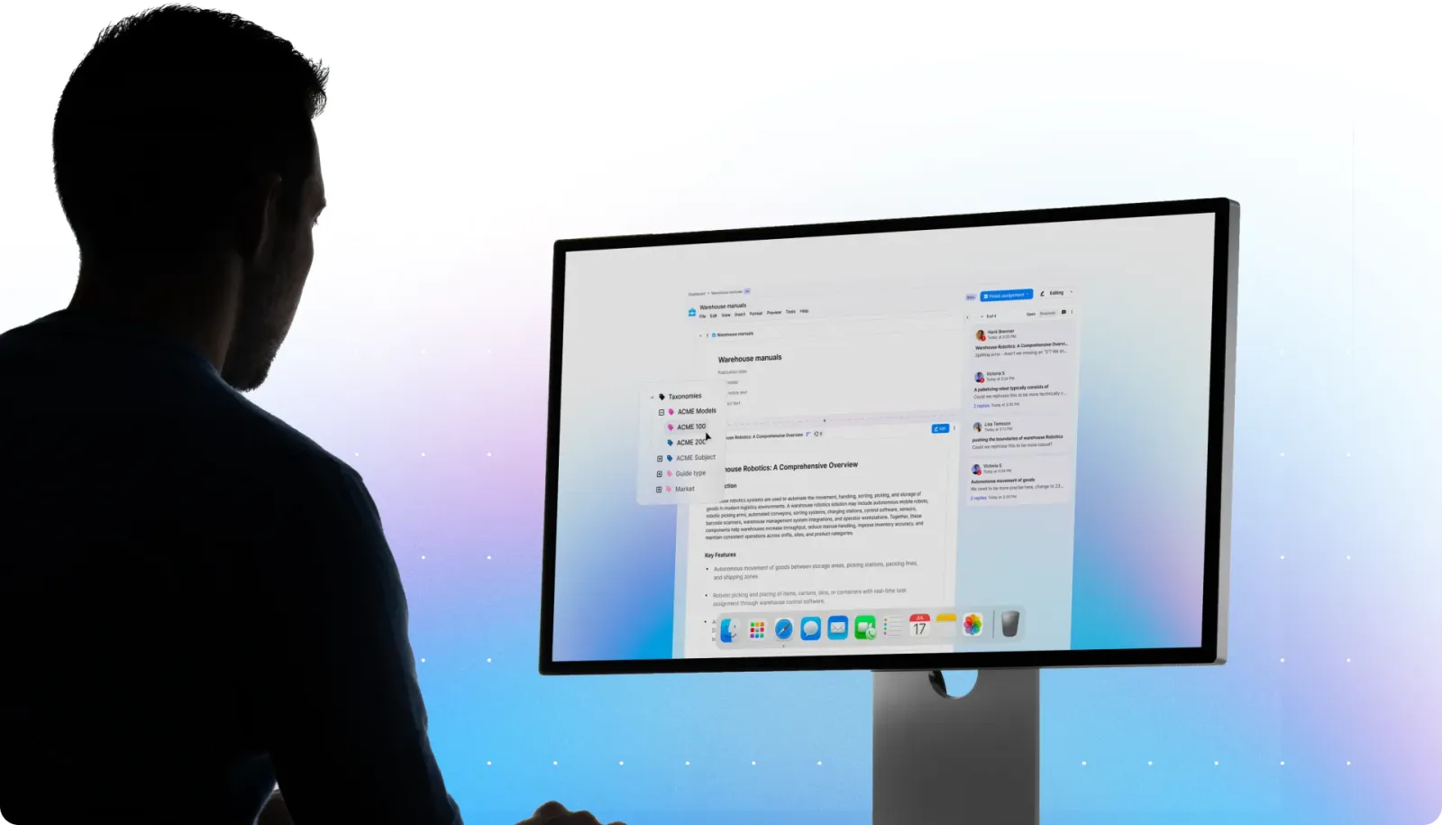 Customer searching a Paligo-powered help center